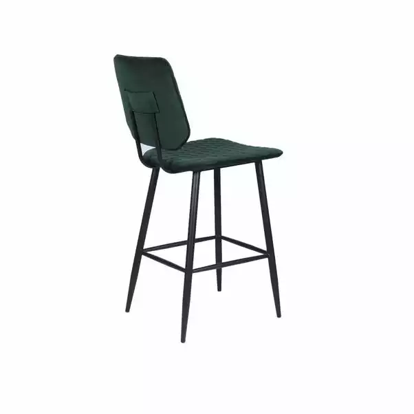 Dunelm Austin Velvet Bar Stool 4 Dunelm Austin Velvet Bar Stool - Image 4