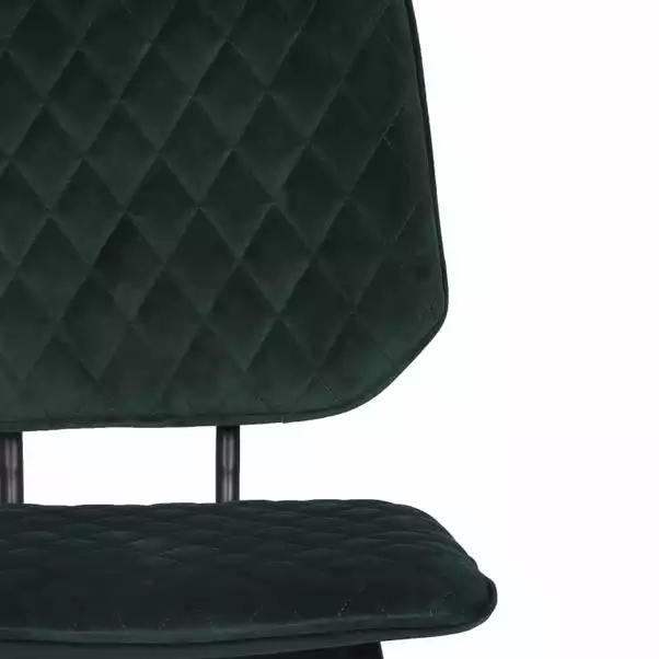Dunelm Austin Velvet Bar Stool 6 Dunelm Austin Velvet Bar Stool - Image 6