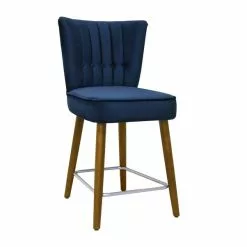 Dunelm Isla Velvet Bar Stool -Dunelm Sales Store 30748290 alt04