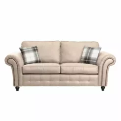The Original Sofa Company Oakland Soft Faux Leather 3 Seater Sofa