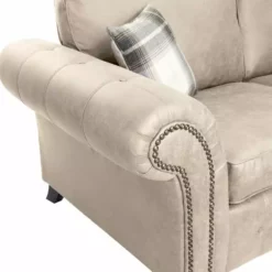 The Original Sofa Company Oakland Soft Faux Leather 3 Seater Sofa -Dunelm Sales Store 30748345 alt05