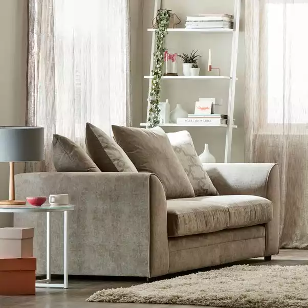 The Original Sofa Company Washington Brushed Chenille 3 Seater Sofa 2 The Original Sofa Company Washington Brushed Chenille 3 Seater Sofa - Image 2