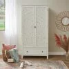 Dunelm Samira Double 1 Drawer Wardrobe, White