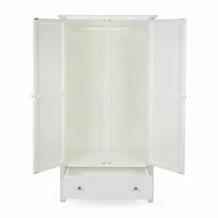 Dunelm Samira Double 1 Drawer Wardrobe, White -Dunelm Sales Store 30749089 alt02