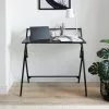 Dunelm Evelyn Black Folding Desk