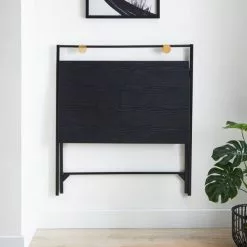 Dunelm Evelyn Black Folding Desk 9 Dunelm Evelyn Black Folding Desk -Dunelm Sales Store 30749140 alt03