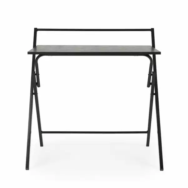 Dunelm Evelyn Black Folding Desk 5 Dunelm Evelyn Black Folding Desk - Image 5
