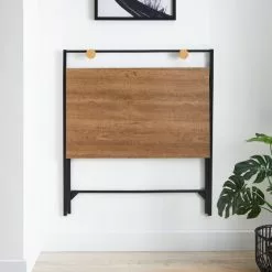 Dunelm Evelyn Rustic Wood Effect Folding Desk -Dunelm Sales Store 30749142 alt02