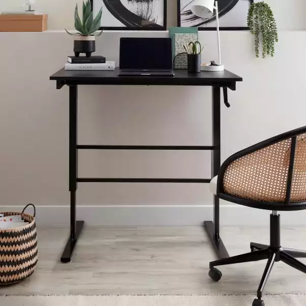 Dunelm Murphy Ergonomic Sit To Standing Desk 2 Dunelm Murphy Ergonomic Sit To Standing Desk - Image 2