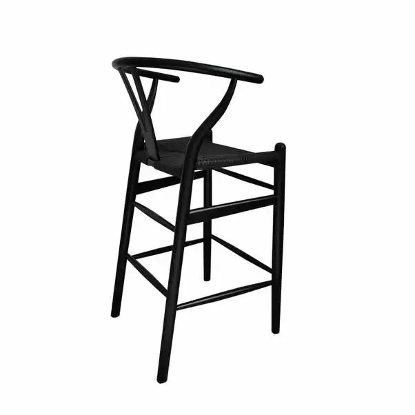 Dunelm Lara Wishbone Bar Stool 4 Dunelm Lara Wishbone Bar Stool - Image 4