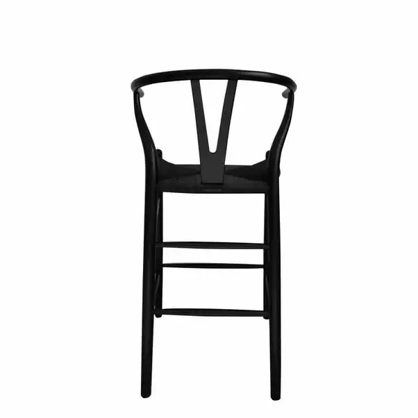 Dunelm Lara Wishbone Bar Stool 5 Dunelm Lara Wishbone Bar Stool - Image 5