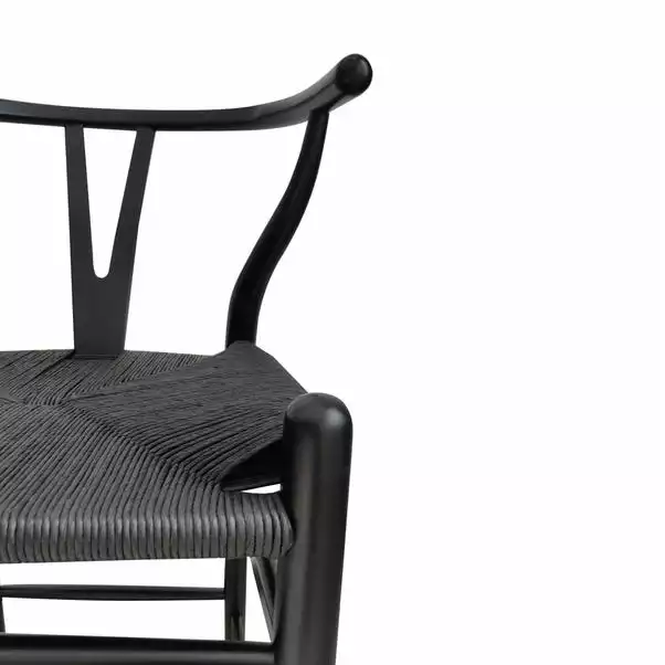 Dunelm Lara Wishbone Bar Stool 6 Dunelm Lara Wishbone Bar Stool - Image 6