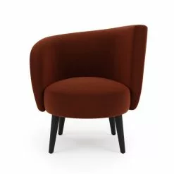 Dunelm Ophelia Velour Accent Chair -Dunelm Sales Store 30752725 alt02