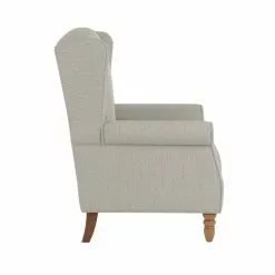 Dunelm Oswald Grey Herringbone Wingback Armchair -Dunelm Sales Store 30753405 alt03