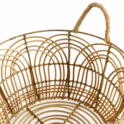 Dunelm Plastic Natural Small Rattan Basket 6 Dunelm Plastic Natural Small Rattan Basket -Dunelm Sales Store 30754122 alt02