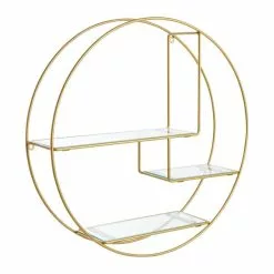 Dunelm Curves Gold Circle Shelf -Dunelm Sales Store 30754141 alt02