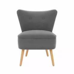 Dunelm Eliza Velvet Cocktail Chair -Dunelm Sales Store 30754958 alt02