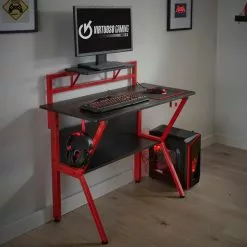 Virtuoso Rogue Red Gaming Desk