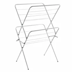 2 Tier White Indoor Airer 6 2 Tier White Indoor Airer -Dunelm Sales Store 30756129 alt02