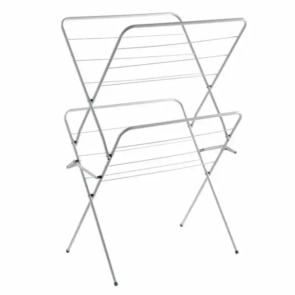 2 Tier White Indoor Airer 3 2 Tier White Indoor Airer - Image 3
