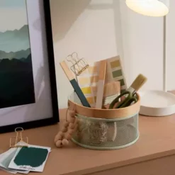 Dunelm Small Round Wire Mesh Basket