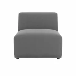 Dunelm Modular Cruz Velvet Armless Seat -Dunelm Sales Store 30758093 alt02