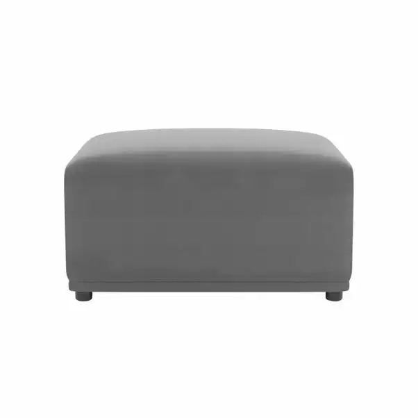 Dunelm Modular Cruz Velvet Footstool 3 Dunelm Modular Cruz Velvet Footstool - Image 3