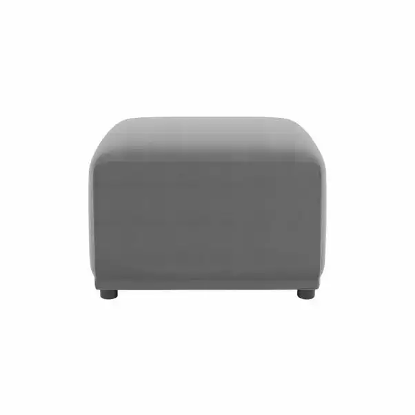 Dunelm Modular Cruz Velvet Footstool 4 Dunelm Modular Cruz Velvet Footstool - Image 4