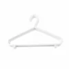 Dunelm Pack Of 10 White Baby Clothes Hangers
