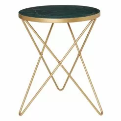Dunelm Zoey Green Marble Effect Side Table -Dunelm Sales Store 30762776 alt02
