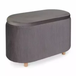 Dunelm Florence Velvet Ottoman 11 Dunelm Florence Velvet Ottoman -Dunelm Sales Store 30763745 alt05