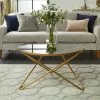 Dunelm Zoey Black Marble Effect Coffee Table