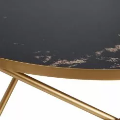 Dunelm Zoey Black Marble Effect Coffee Table -Dunelm Sales Store 30764037 alt04