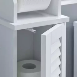 Dunelm Tuscany White Toilet Roll Holder -Dunelm Sales Store 30764101 alt04