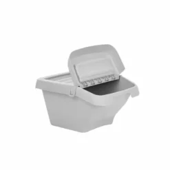 Wham Dunelm Stackable 30L Bin Silver 6 Wham Dunelm Stackable 30L Bin Silver -Dunelm Sales Store 30764169 alt02