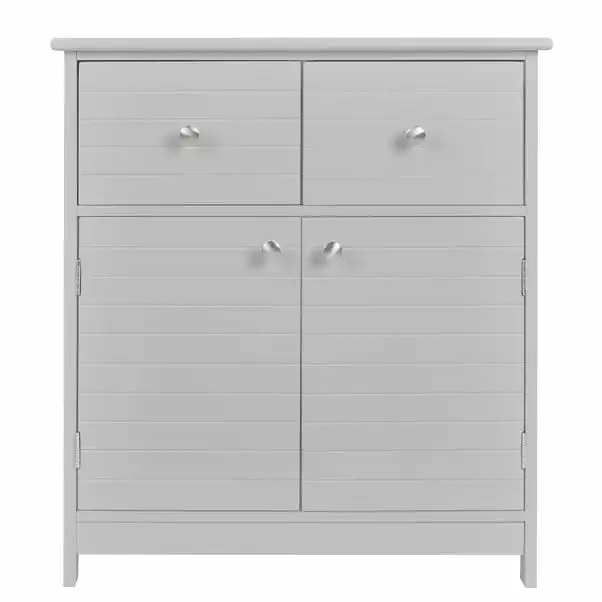 Dunelm Nautical Grey Under Sink Unit 2 Dunelm Nautical Grey Under Sink Unit - Image 2