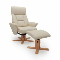 Dunelm Whitham Faux Leather Swivel Chair -Dunelm Sales Store 30764896 alt02