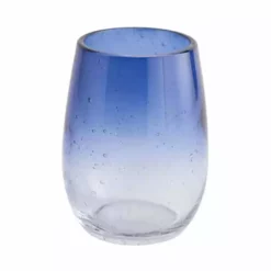 Dunelm Ombre Bubble Glass Blue Tumbler -Dunelm Sales Store 30764978 alt02