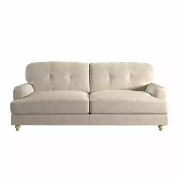 Dunelm Martha Vintage Velvet 3 Seater Sofa 2 Dunelm Martha Vintage Velvet 3 Seater Sofa - Image 2