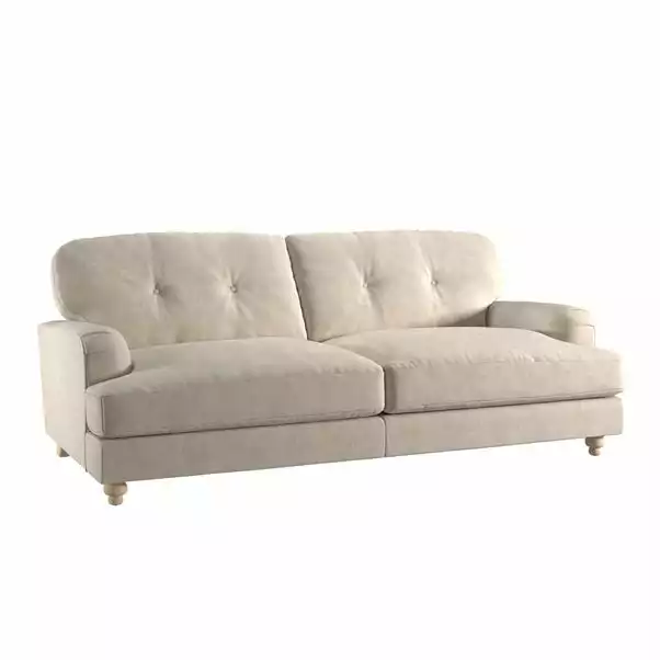 Dunelm Martha Vintage Velvet 3 Seater Sofa 3 Dunelm Martha Vintage Velvet 3 Seater Sofa - Image 3