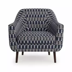 Dunelm Eddie Regents Jacquard Tub Chair Navy 8 Dunelm Eddie Regents Jacquard Tub Chair Navy -Dunelm Sales Store 30765516 alt02