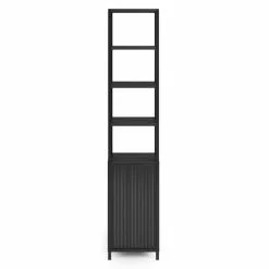 Dunelm Stannis Reeded Glass Tall Cabinet -Dunelm Sales Store 30765706 alt02