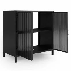 Dunelm Stannis Reeded Glass Under Sink Unit 10 Dunelm Stannis Reeded Glass Under Sink Unit -Dunelm Sales Store 30765707 alt04