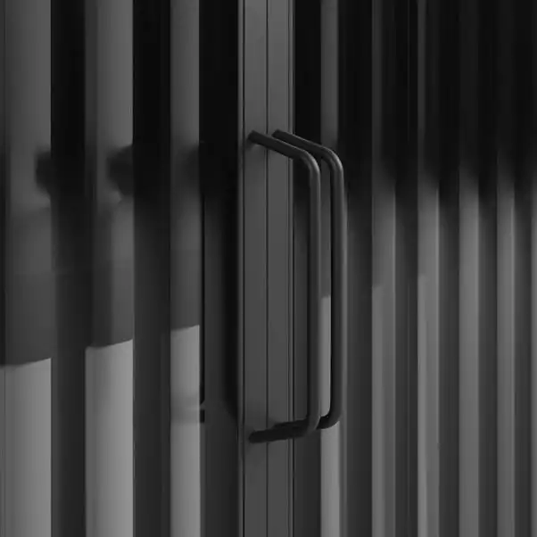 Dunelm Stannis Reeded Glass Under Sink Unit 6 Dunelm Stannis Reeded Glass Under Sink Unit - Image 6