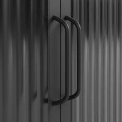 Dunelm Stannis Reeded Glass Double Door Wall Cabinet -Dunelm Sales Store 30765709 alt05