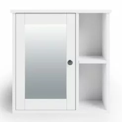 Dunelm Lynton White Compact Bathroom Wall Cabinet -Dunelm Sales Store 30765922 alt02