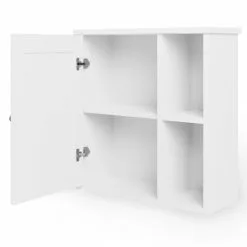 Dunelm Lynton White Compact Bathroom Wall Cabinet -Dunelm Sales Store 30765922 alt04