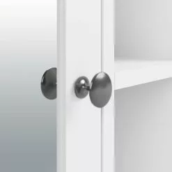 Dunelm Lynton White Compact Bathroom Wall Cabinet -Dunelm Sales Store 30765922 alt05