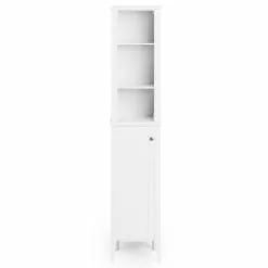 Dunelm Lynton White Compact Bathroom Tall Unit -Dunelm Sales Store 30765926 alt02