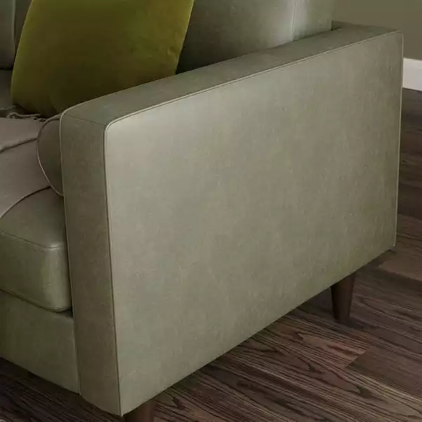 Dunelm Zoe Faux Leather 2 Seater Sofa 6 Dunelm Zoe Faux Leather 2 Seater Sofa - Image 6